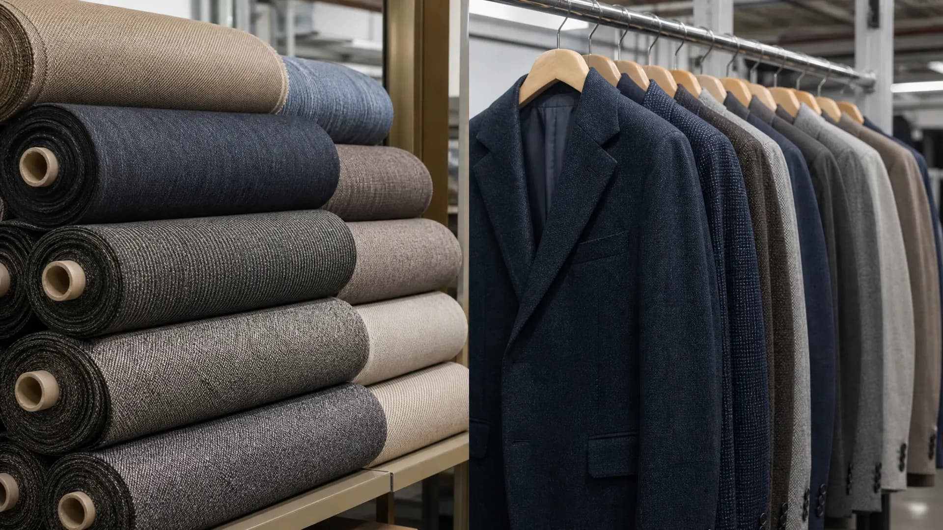 Fabric mill feeding KEEP MOVING garment production