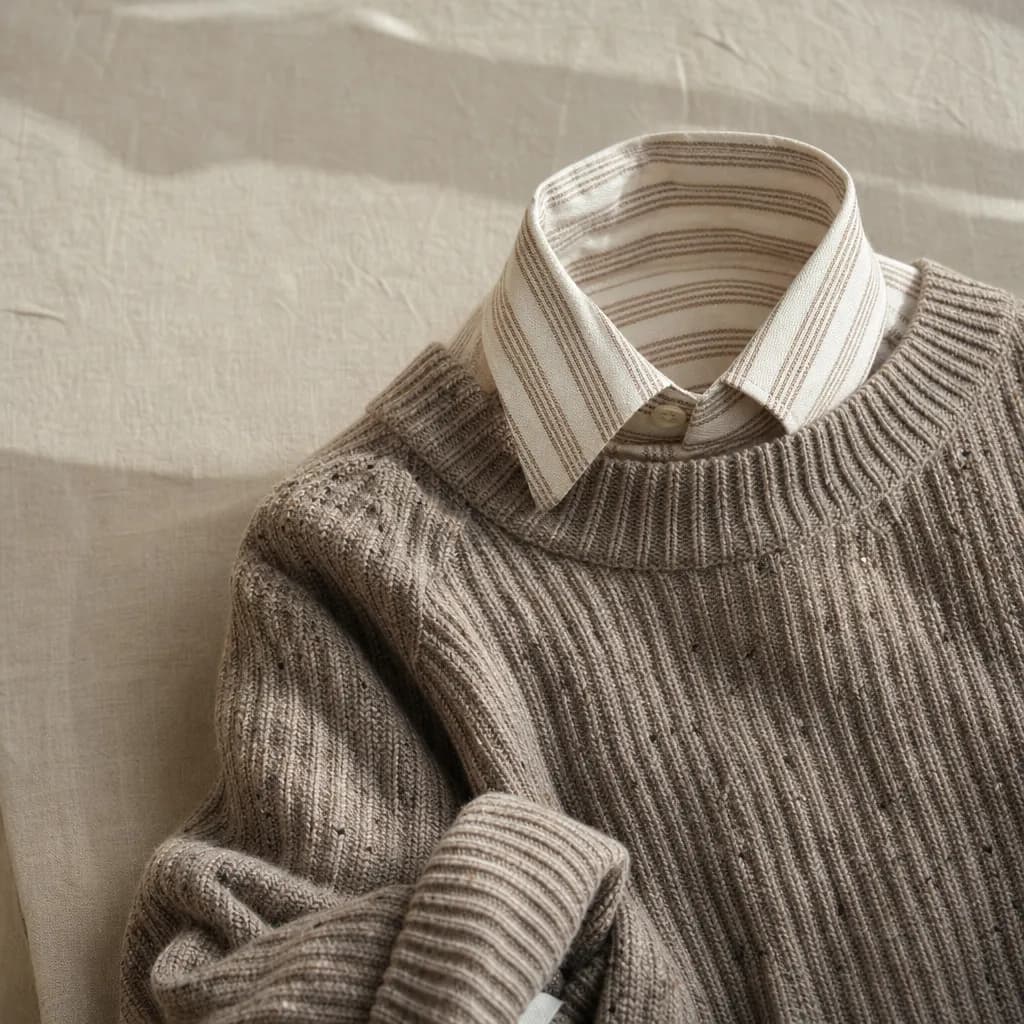 Premium knit and woven garment samples